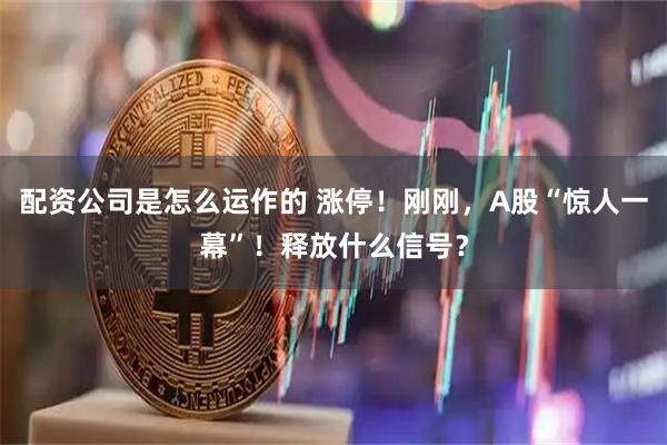 配资公司是怎么运作的 涨停！刚刚，A股“惊人一幕”！释放什么信号？