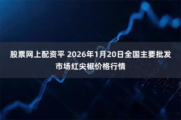 股票网上配资平 2026年1月20日全国主要批发市场红尖椒价格行情