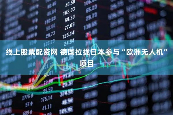 线上股票配资网 德国拉拢日本参与“欧洲无人机”项目